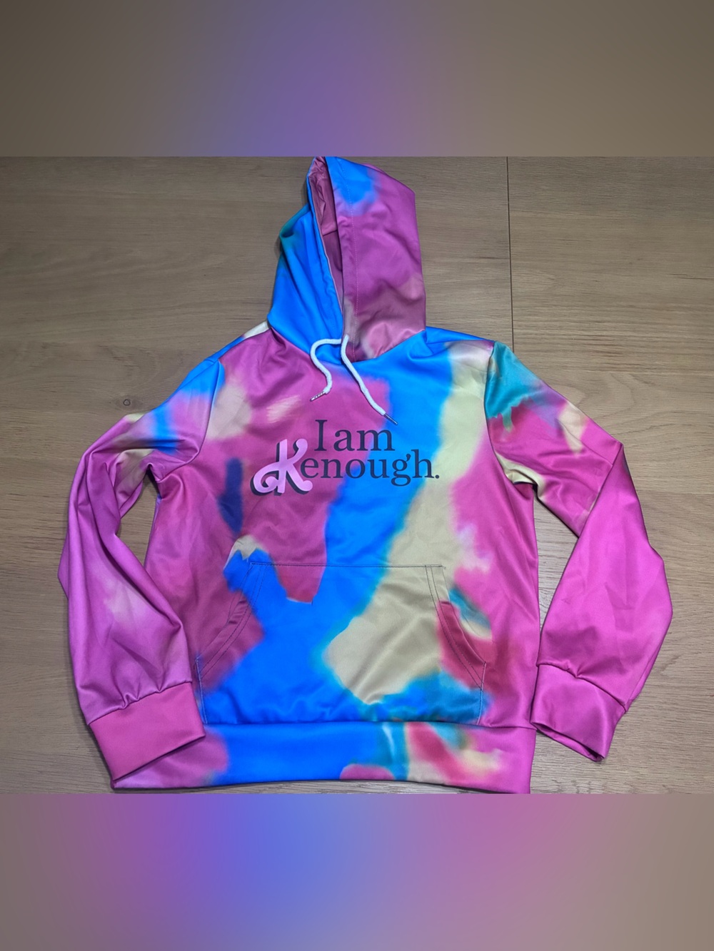I Am Kenough Ken Sweatshirt Barbie Movie Boys Hoodie Halloween Costume Size M/8